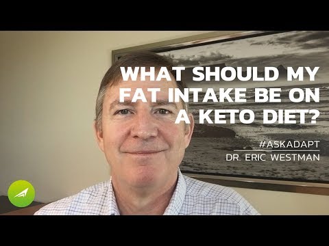 What Should My Fat Intake Be On a Keto Diet? — Dr. Eric Westman