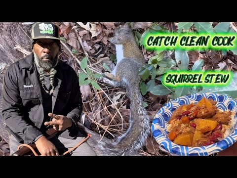 Squirrel Hunting with my Grandpa .410 Mossberg Surviving off the Land (Catch Clean Cook) Part 2