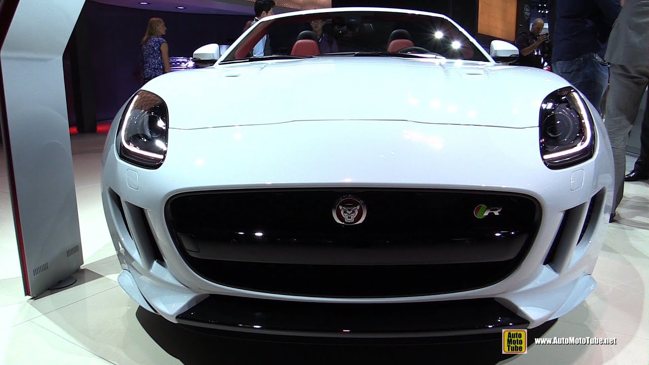 2015 Jaguar F-Type R AWD Convertible - Exterior and Interior Walkaround - Debut at 2014 LA Auto Show
