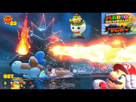 Super Mario 3D World + Bowser's Fury gameplay A Bigger Badder Bowser game