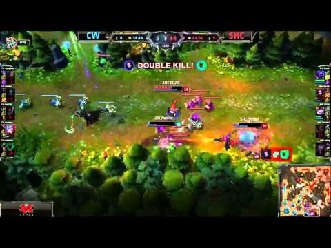 CW vs SHC pre-match sounds and highlights Week 7 Day 2 EU LCS Summer Split 2014