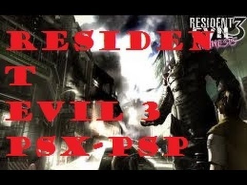 resident evil 3 nemesis psp gameplay