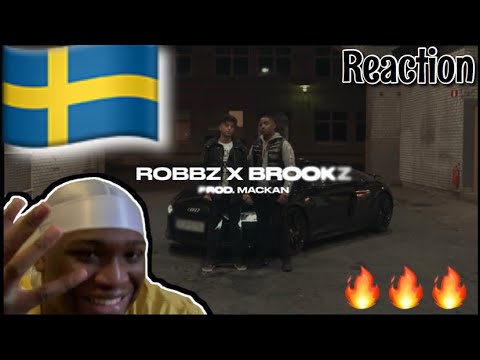 AMERICAN REACTS TO SWEDISH MUSIC| ROBBZ X BROOKZ - TRIANGELDRAMA