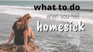 HOMESICKNESS 😔How to deal with + overcome being homesick while travelling