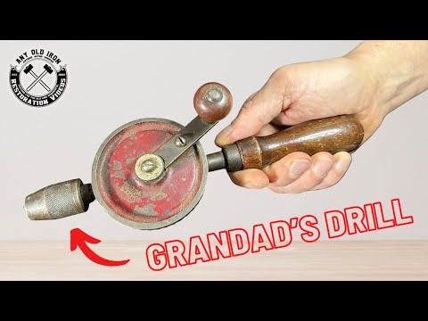Restoration Of Grandad's Unknown Hand Drill