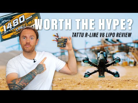 The Best Lipos in FPV? Tattu R-Line V6 Lipo Battery Review