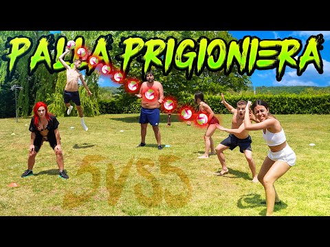 🏐 PALLA PRIGIONIERA in VILLA!!! 5 contro 5 | w/Elites