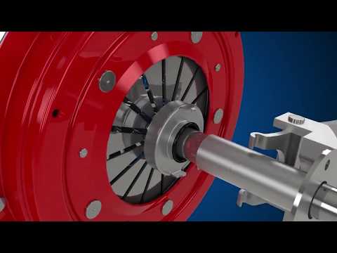 How a Clutch Release Bearing works. (3D Animation)