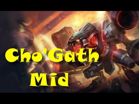 League of Legends - Cho'Gath Mid - Full Game Commentary