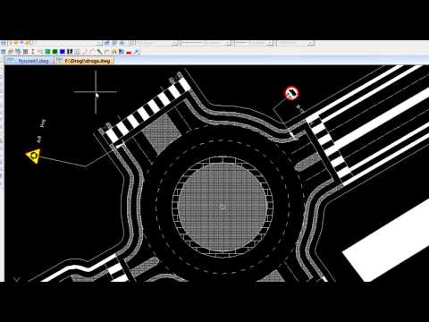 ZWCAD+ Znaki drogowe w nakładce "Drogi" cz. II - ASPERO.PL