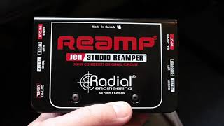 Video thumbnail for Radial JCR Studio Reamper Review & Demo by spiffo smith