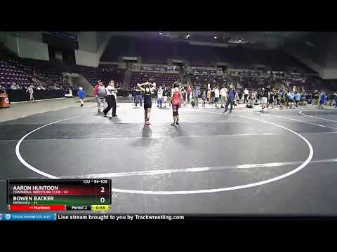 94 Lbs Round 1 - Aaron Huntoon, Chaparral Wrestling Club Vs Bowen Backer, Nebraska 7467