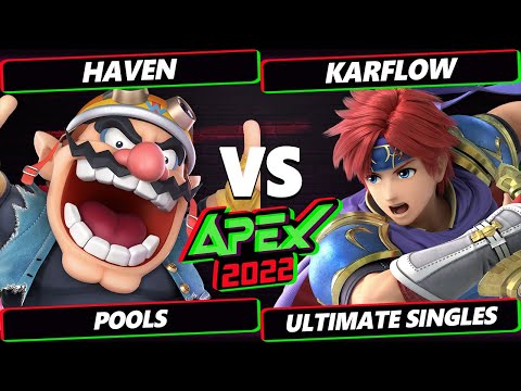 Apex 2022 - Haven (Wario, Corrin) Vs. Karflow (Roy) SSBU Ultimate Tournament