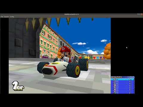 melonDS: Mario Kart DS in hi-res glory