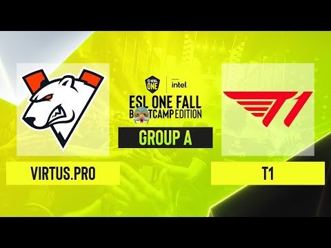 Dota2 - Virtus.pro vs. T1 - Game 1 - ESL One Fall 2021 - Group A
