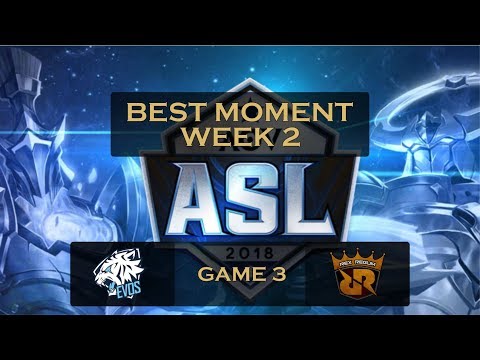 Best Moment# ASL 2018 Season 1 Week 2 - EVOS.AOV VS RRQ NOVA