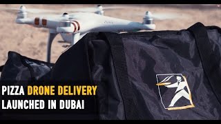 PIZZA DRONE DELIVERY IN DUBAI!