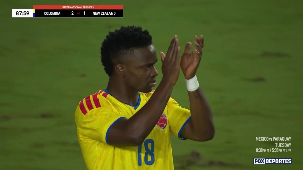 🙌 GOL DE ÚLTIMO MINUTO Johan Carbonero | Colombia 2-1 Nueva Zelanda | Amistoso Internacional 2025