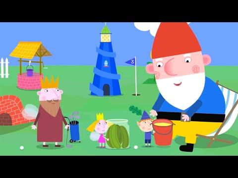Ben y Holly en Español ⛳👑⛳ El Campo de Golf Real ⛳👑⛳ Dibujos Animados Divertidos para Niños