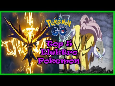 Top 5 BESTE Elektro Pokemon Rangliste! Pokemon Go! Video