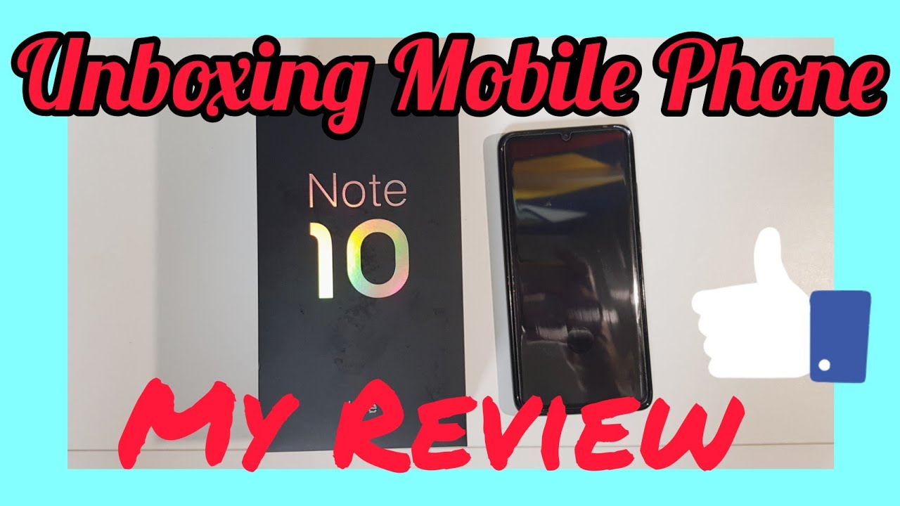 unboxing mobile phone | xiaomi note 10 lite | my review | decent phone | i like xiaomi | must watch