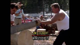 1989 STIHL TIMBERSPORTS New England Cup in Hopkinton, New Hampshire