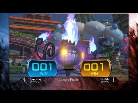 SorryTag (Pikachu Libre/Chandelure) vs SKDale (Decidueye/Garchomp) - Pokken at Alpha 6/18/19