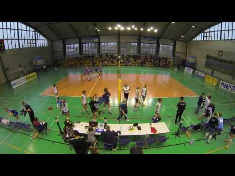 tv.nsk.pl 2016-10-08 NOSIR Nowy Dwór Maz. - AZS PWSZ KARPATY MOSiR KHS Krosno 3:1 (25:20) set 1b