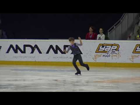 2017 Santa Claus Cup: Nikita SHEIKO(ISR) - FS CUBS BOYS ISU 9, Free skating