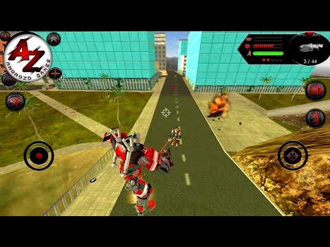 Robot Shark Game #18 | by #Naxeex #Robots | Android Gameplay HD