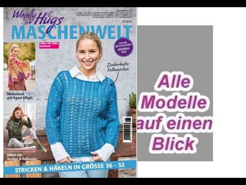 Maschenwelt 6-2023 - Blick ins Heft