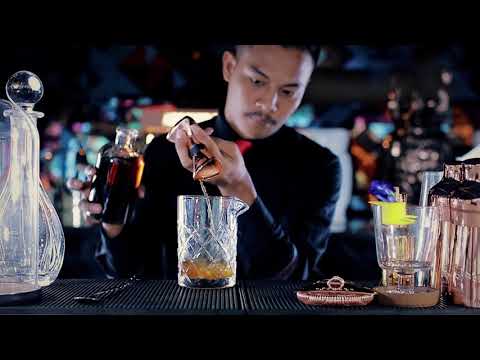 How To Make Chamomile Preserve Cocktail by Khung Bar and Restaurant Jakarta