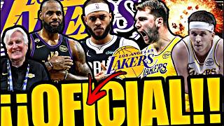 😱 ¡¡¡NOTICIÓN TOTAL!!! 💥¡¡¡CONFIRMACIÓN ABSOLUTA!!! 🚨¡¡¡TREMENDAS NOTICIAS EN LAKERS!!! NBA