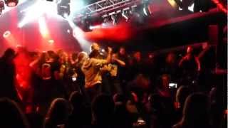 Cliteater - Daryl Rhea/Glory Hole (audience on stage) - live@Meh Suff Metalfestival Huettikon 8.9.12