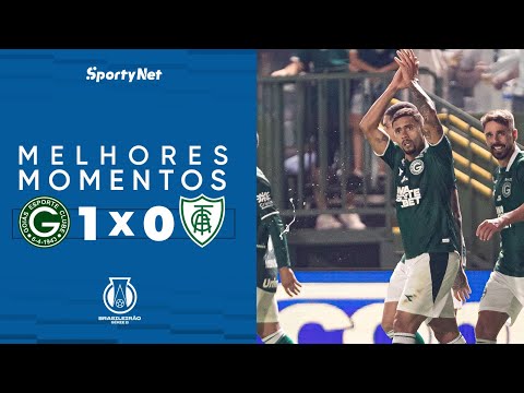 Gols e lances de Goiás x América-MG