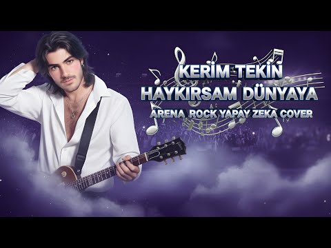 Kerim Tekin - Haykırsam Dünyaya | Arena Rock Yapay Zeka Cover | Canlı Performans