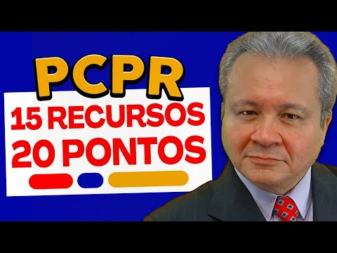 PCPR Recursos em todas as matérias! + Nota de Corte Investigador e Papiloscopista...