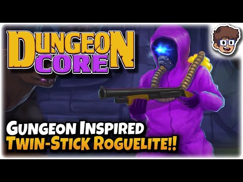 Enter the Gungeon Inspired Bullet Hell Action Roguelite!! | Let's Try Dungeon Core