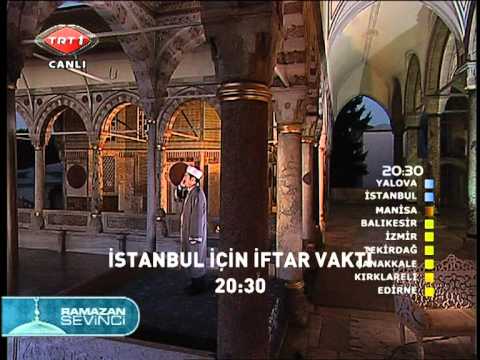 ADEM KARABEY İSTANBUL İFTAR EZANI DUA D İ B MEHMET GÖRMEZ RAMAZAN 2011