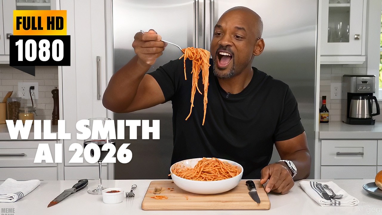 Will Smith Eating Spaghetti Test 2026 - ByteDance | Seeddance 2.0 | 2026