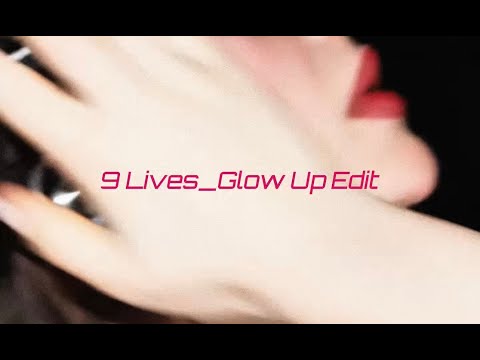 Milan Gavris - 9 Lives_Glow Up Edit (Lyric Visualizer)