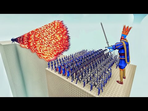 100x MEDIEVAL ARMY vs EVERY GOD - Totally Accurate Battle Simulator TABS_#2023