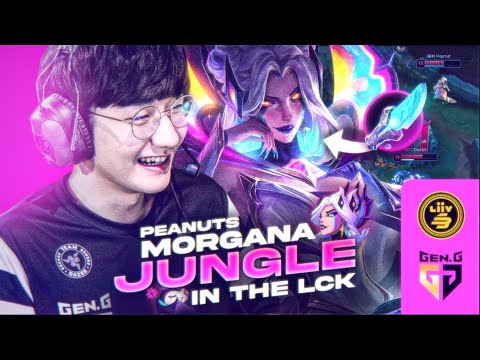 PEANUT MORGANA JUNGLE - GENG VS LSB - CAEDREL