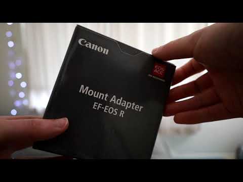 Canon EF to RF adapter Unboxing and first impressions test