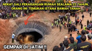 Download lagu Gempar Di Jatim!! Nekat Gali Pekarangan Rumah Selama 22 Tahun, Orang ini Temukan Istana Bawah Tanah mp3