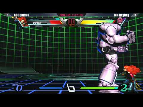 UMVC3 Winners Finals AGE Chris G vs MH RayRay Next Level Battle Circuit #4 Tournament