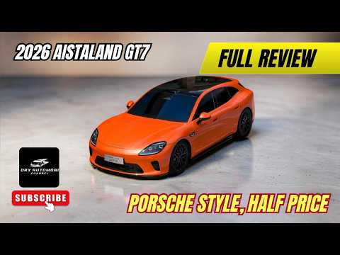 Thumbnail for The $32K Porsche Taycan Clone? New 2026 Aistaland GT7 Officially Revealed! by Aistaland