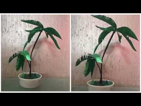DIY 3D Easy Coconut Tree