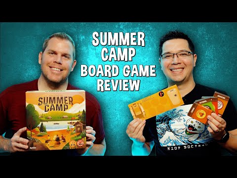 Review of Summer Camp - Deck Building Boy Scout / Girl Scout Board Game