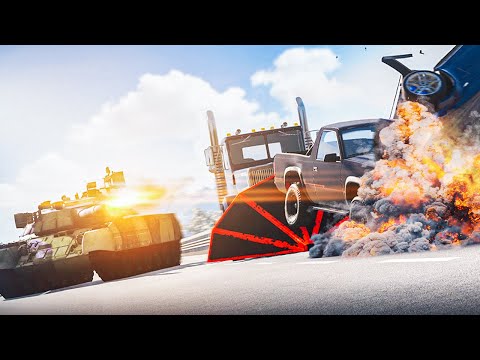 THE REVENGE - MEGA EXTREME POLICE CHASE - BeamNG Drive Full Movie
